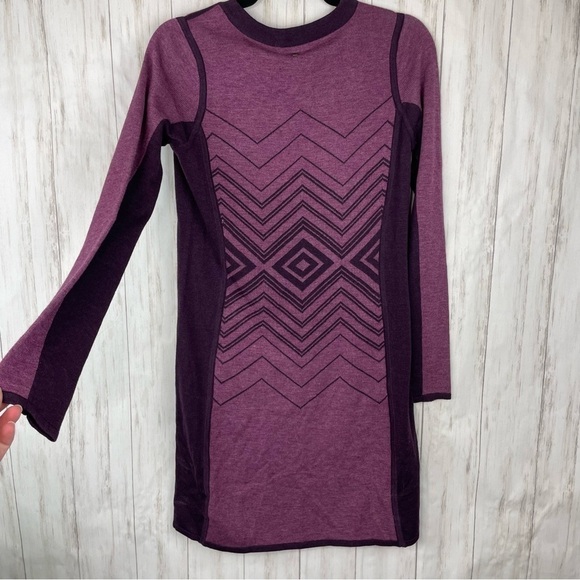 prAna Delia Dress Sangria NWT XS - Picture 8 of 9